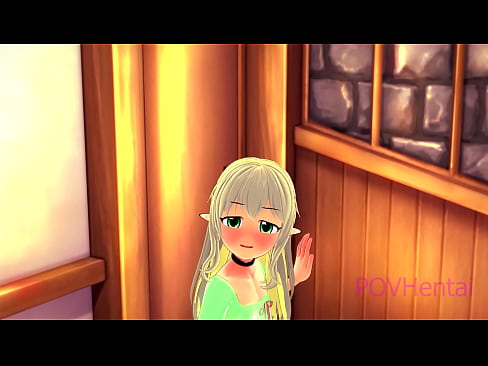 ❤️ (जाल) Elvish दासीले तपाईंलाई आफ्नो अनुहार धुन मद्दत गर्छ। ❤ सेक्स ️❤