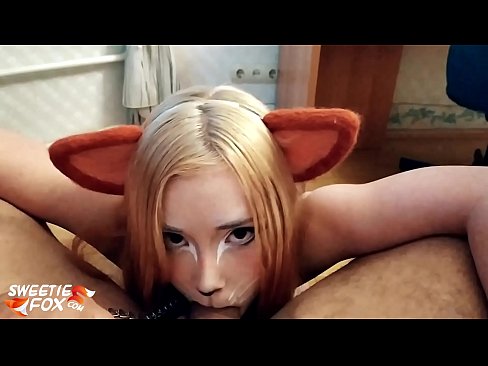 ❤️ Kitsune आफ्नो मुखमा डिक र कम निल्यो ❤ सेक्स ️❤